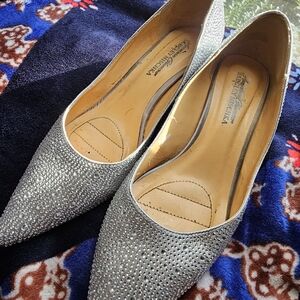 Badgley Mischka  Silver Women's Shoes